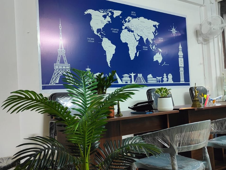 Next Destination Overseas travel consultancy office in Irinjalakuda, Kerala